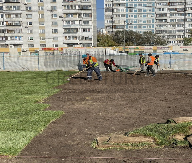 Благоустройство ТРЦ 